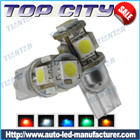 Newest Topcity T10 5SMD 5050 18LM Cold white - T10 LED